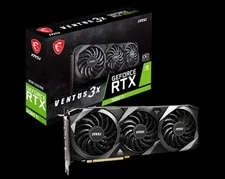 MSI GeForce RTX™ 3060 Ti VENTUS 3X OC LHR 8GB GDDR6 Graphics Card
