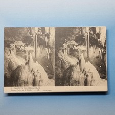 Betharram Stereoview C1910 France Cave Geology 13 Postcard Novelty L.L Levy