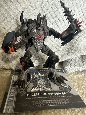 Transformers The Last Knight Premier Edition deluxe Decepticon Berserker complet