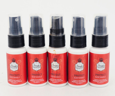 Beauty Protector Protect Leave In Detangler 1 oz Travel Size Lot of 5