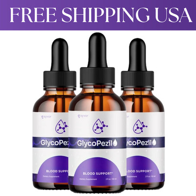(3 Pack) Glycopezil Blood Support Drops Glyco Pezil Vitamin Supplement 90 Serves