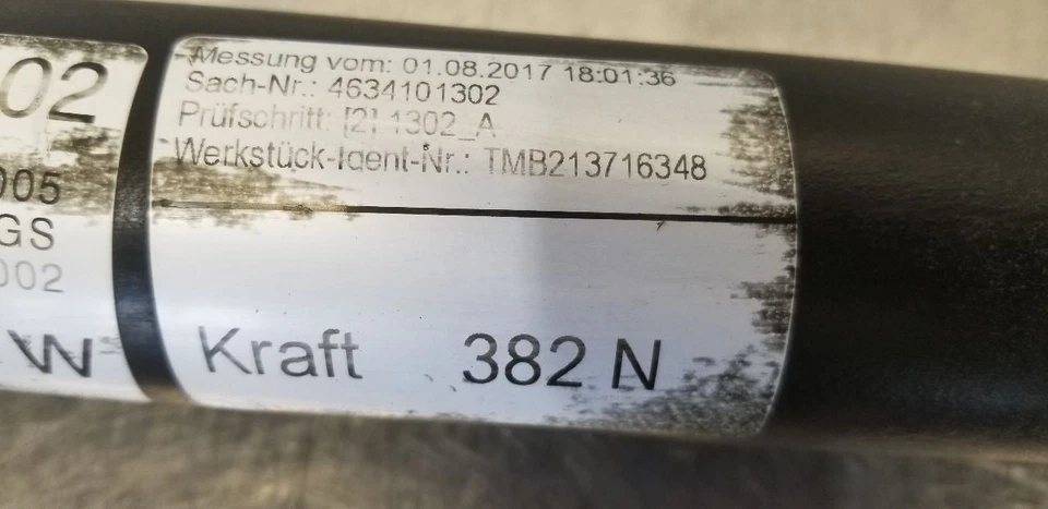 17 MERCEDES BENZ G63 AMG W463 CAIXA DE TRANSFERÊNCIA PARA EIXO DIANTEIRO EIXO DE TRANSMISSÃO 4634101302 - Imagem 4 de 4