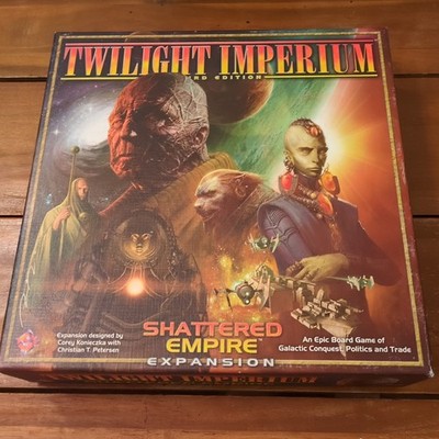 *Incomplete* Twilight Imperium Third Edition Shattered Empire Expansion