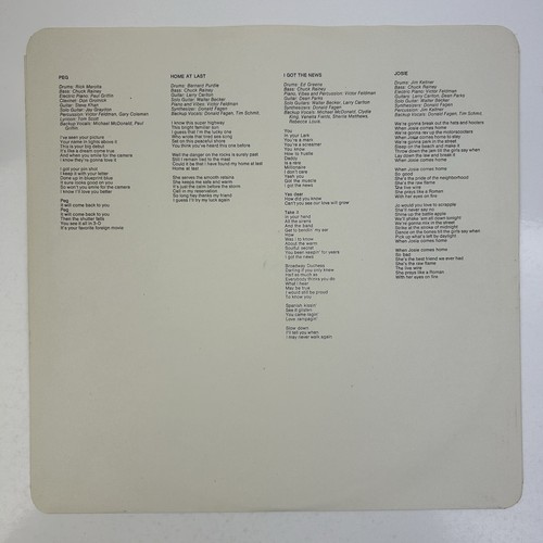 Steely Dan Aja Vinyl LP EX/VG+ 1977 Original UK Album Record with Inner ABCL5225 - Picture 11 of 24