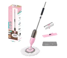 True & Tidy SPRAY-360 Clean Everywhere Spray Mop Kit