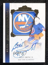2020 The Cup Inked Insignias Manufactured 4/25 Billy Smith Patch Auto HOF 14hk