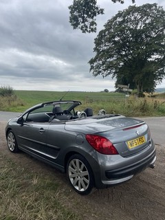 2007 Peugeot 207 CC 1.6 HDi GT Convertible 2dr 12 Months MOT 84k Miles