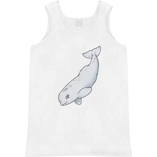 'Beluga Whale' Adult Vest / Tank Top (AV058645)
