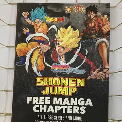 Shonen Jump Jump Pack Spring 2020 Softcover Color Manga Goku Luffy Boruto