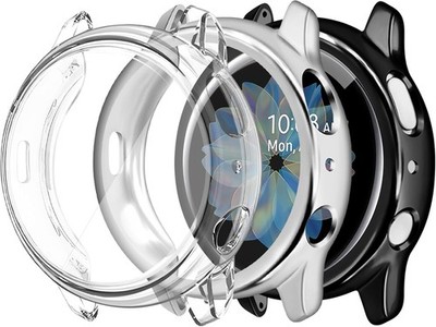 Samsung Galaxy Watch Active 2 40mm Soft TPU Screen Protector Case 3 Pack