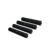 1/4 Jack TRS/TS Female to Female Adapter 1/4 6.35mm Coupler Gender Changer 4pcs