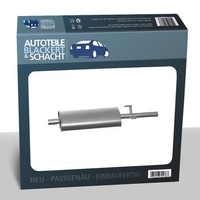 Auspuff Mitteltopf für VW LT 28-35 II Bus LT 28-46 II Kasten