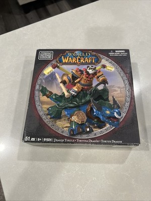 Mega Bloks World Of Warcraft Dragon Turtle 91024 51 Pieces Nee Opened Box Sealed