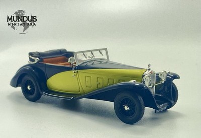 Delage D8SS Fernandez Darrin 1932 1:43 Diecast Modellauto Ohne OVP