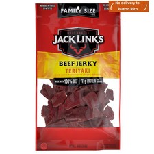 new Jack Link s Teriyaki Beef Jerky 100 Beef, 11g Protein, 10oz