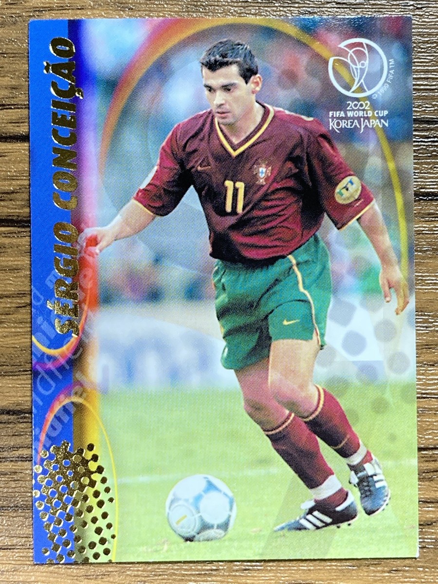 Panini 2002 World Cup Card No.103 Sergio Conceicao Portugal