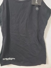 Medium Total Demeanour Black Vest Top