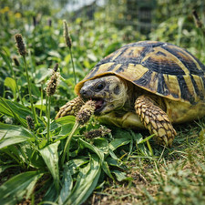 100 UK Native Ribwort Plantain Mix Tortoise Food Seeds All Breeds Grow Your own