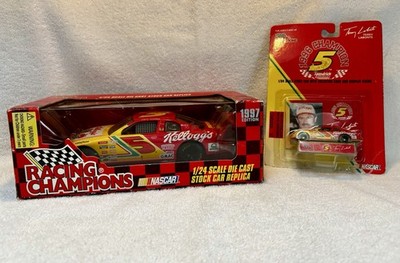 Terry Labonte #5 Kellogg s Nascar Lot Of 2 1997 1/24 & 1996 1/64, New In Package