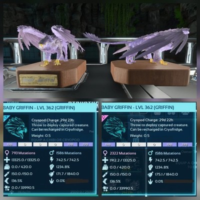 ASA/ ARK/ PVE BABY PAIR GRIFFIN #198
