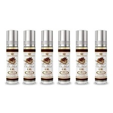 Al Rehab Choco Musk 6ml Roll-On Perfume Oil   Pack of 6  Long-Lasting Fragrance