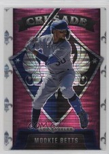2022 Panini Chronicles Crusade Pink Pulsar Prizm Mookie Betts #25 12w7
