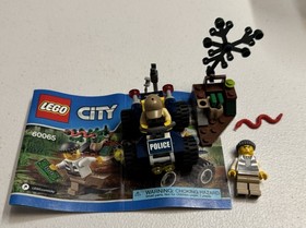 Lego city swamp police 60066 60065 60171 complete