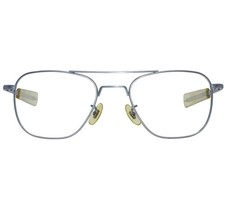 VINTAGE AMERICAN OPTICAL AO 52-20 AVIATOR SUNGLASS EYEGLASS FRAME MATTE SILVER