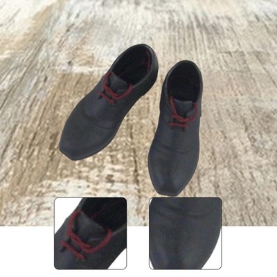 Maßstab 1/6 Schuhe Modell Cosplay trendiger formeller Klassiker, Kostümzubehör männlich