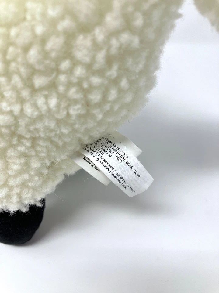 Новый винтажный '96 плюшевый N. American Bear Co Barnyard сумки ягненка овец новинка сумочки - Изображение 3 из 4