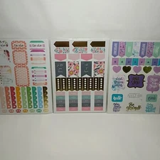 3 packs of  Pen + Gear Stickers Planning Scrap Book Journal (188 Stickers Total)