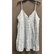 Wild Fable Ladies XXL Blue Floral String Dress NWT