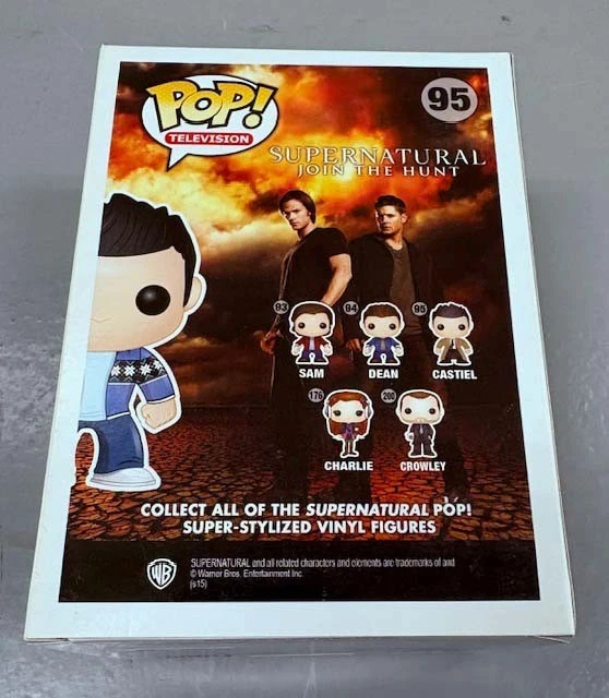 Nuevo Suéter Funko Pop TV 95 Castiel Sobrenatural Abovedado SDCC 2015 Exclusivo Foto 3 de 4