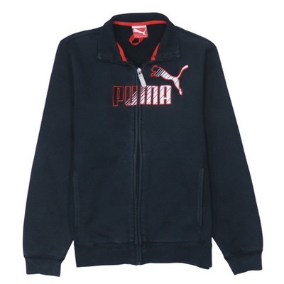 Trainingsjacke Jungen UK Größe 12 Jahre Puma schwarz