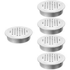 5 Pack Metal Vent Cover Covers Internal Cabinets Ventilation Holes