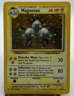 Pokemon Magneton 9/102 Holo Rare Base Set Unlimited MP