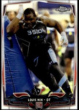 LOUIS NIX 2014 TOPPS CHROME REFRACTOR RC TEXANS HY2