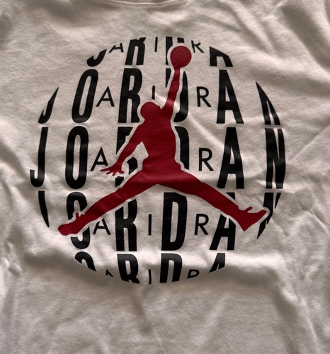 NWT Nike Air Jordan Boys YMD Black/White/Red BIG LOGO Jogger Pants Set Medium - Picture 3 of 4