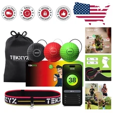 Interactive Reflex Ball with Counter App – Ideal for All Ages & Boxing Fitness