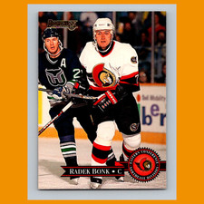 Radek Bonk #194 1995 Donruss Ottawa Senators Hockey Card NHL NM