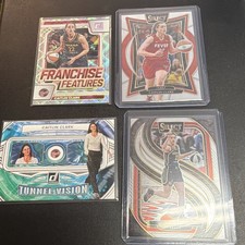 Panini Caitlin Clark Indiana Fever 2024 Select/Donruss Insert 4-Card Lot