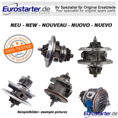 1** Rumpfgruppe Turbolader Neu - OE-Ref. RF2B13700_CoreAssy für Mazda