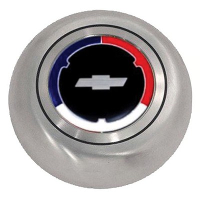 Grant 5643 Horn Button - Bowtie Logo - Stainless - Natural - Grant Classic /