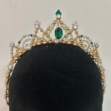 Ballet Tiara 6: Gold x Emerald