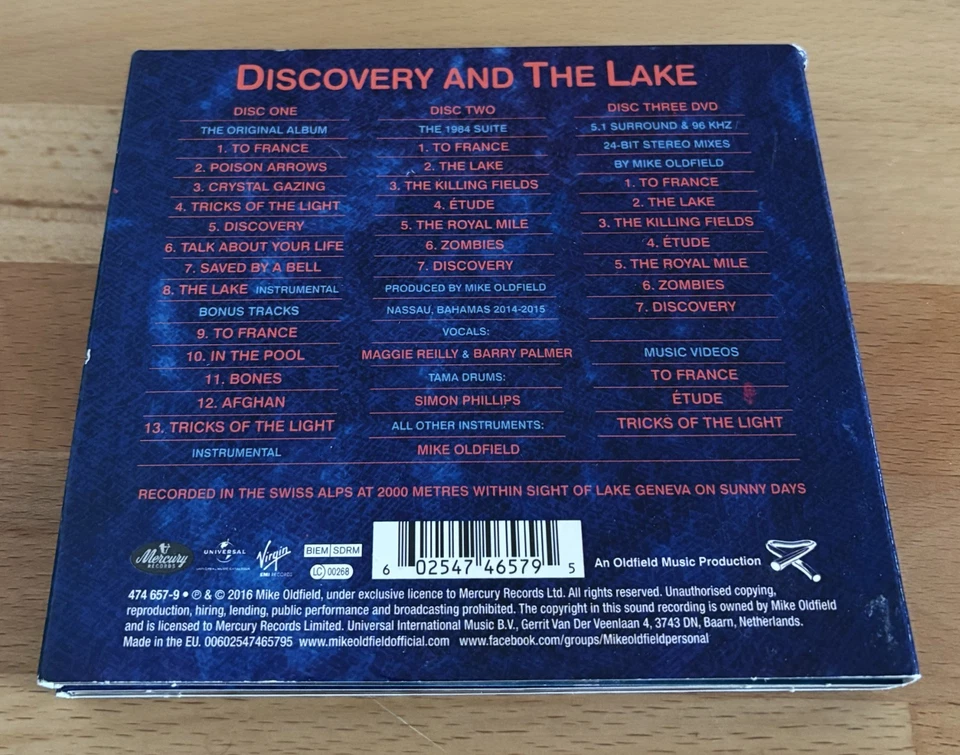 Mike Oldfield - Discovery [2CD + DVD Deluxe Edition] - Bild 2 von 4