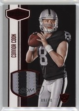 2016 Panini Plates & Patches Rookie Materials Red 9/10 Connor Cook #RM-CO i6j