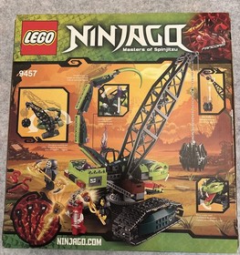 LEGO NINJAGO Fangpyre Wrecking Ball 9457 EXCLUSIVE Kendo Code &Weapon  NEW 2012