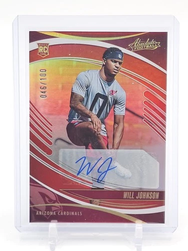 2025 Panini Absolute Will Johnson Base (RAW)