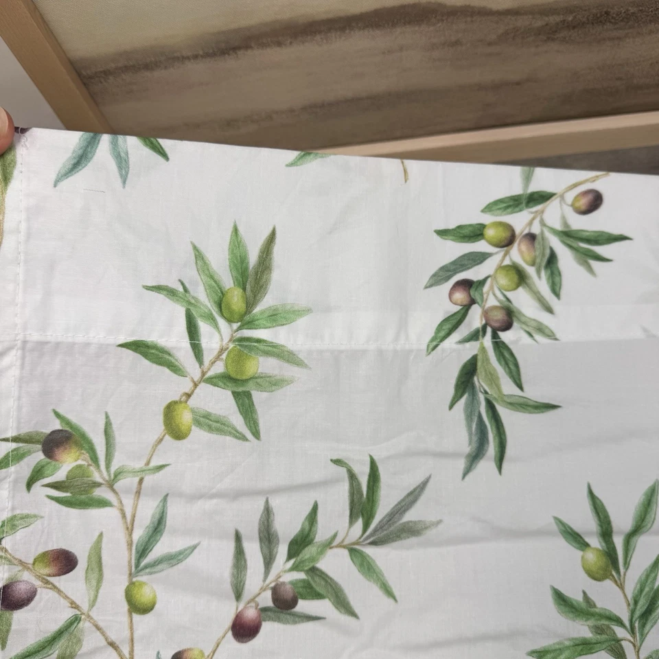 Занавеска для душа Pottery Barn Monique Lhuillier Olive Orchard БЕЗ отверстий для чтения - Изображение 4 из 4