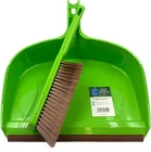 Garden Large Dustpan and Brush Set for Outdoor Cleaning